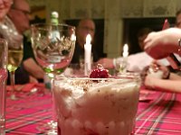 Cranachan mit viel Sahne-Whisky-Honig-Himbeeren