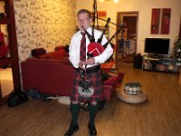 Piping In The Haggis