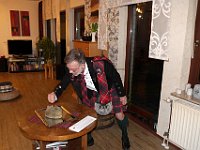 Trenching your gushing entrails bricht, Like onie ditch